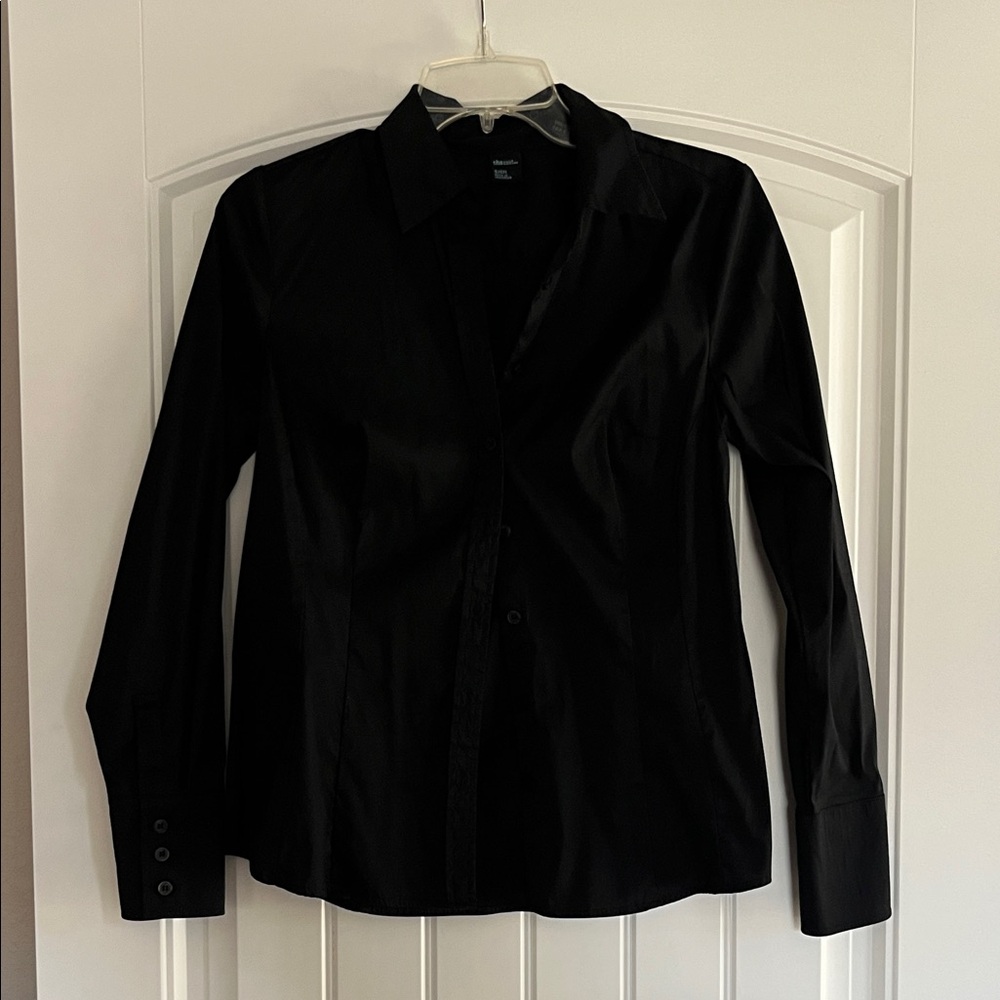 Classic Black Women's Blouse